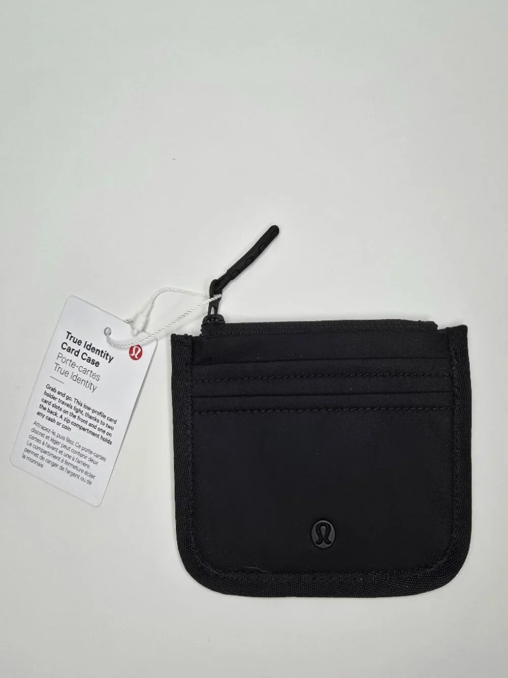 NWT Lululemon Athletica True Identity Card Case BLK